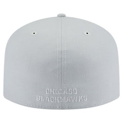 Chicago Blackhawks New Era Color Pack A-Frame 59FIFTY Fitted Hat - Gray | New Era online