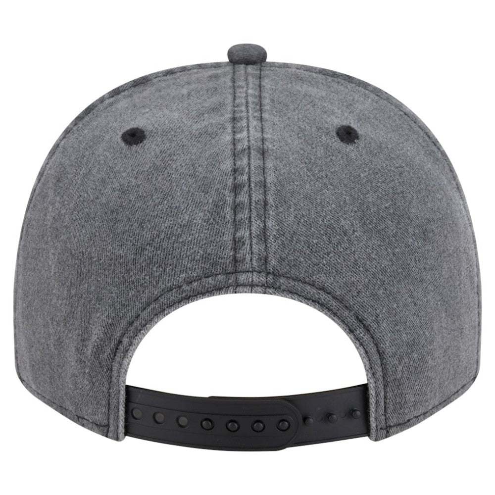 Minnesota Wild New Era Throwback Washed A-Frame Pre-Curved 9FIFTY Snapback Hat - Charcoal | New Era sale