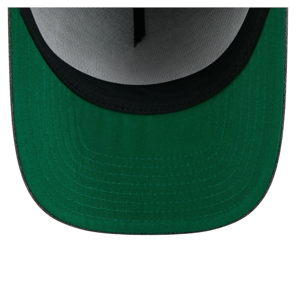 Carolina Hurricanes New Era Throwback Washed A-Frame Pre-Curved 9FIFTY Snapback Hat - Charcoal | New Era Clearance