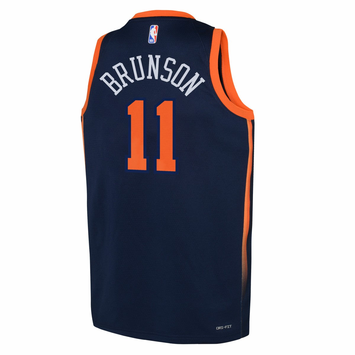 Jalen Brunson New York Knicks Jordan Brand Youth Swingman Jersey Statement Edition Navy