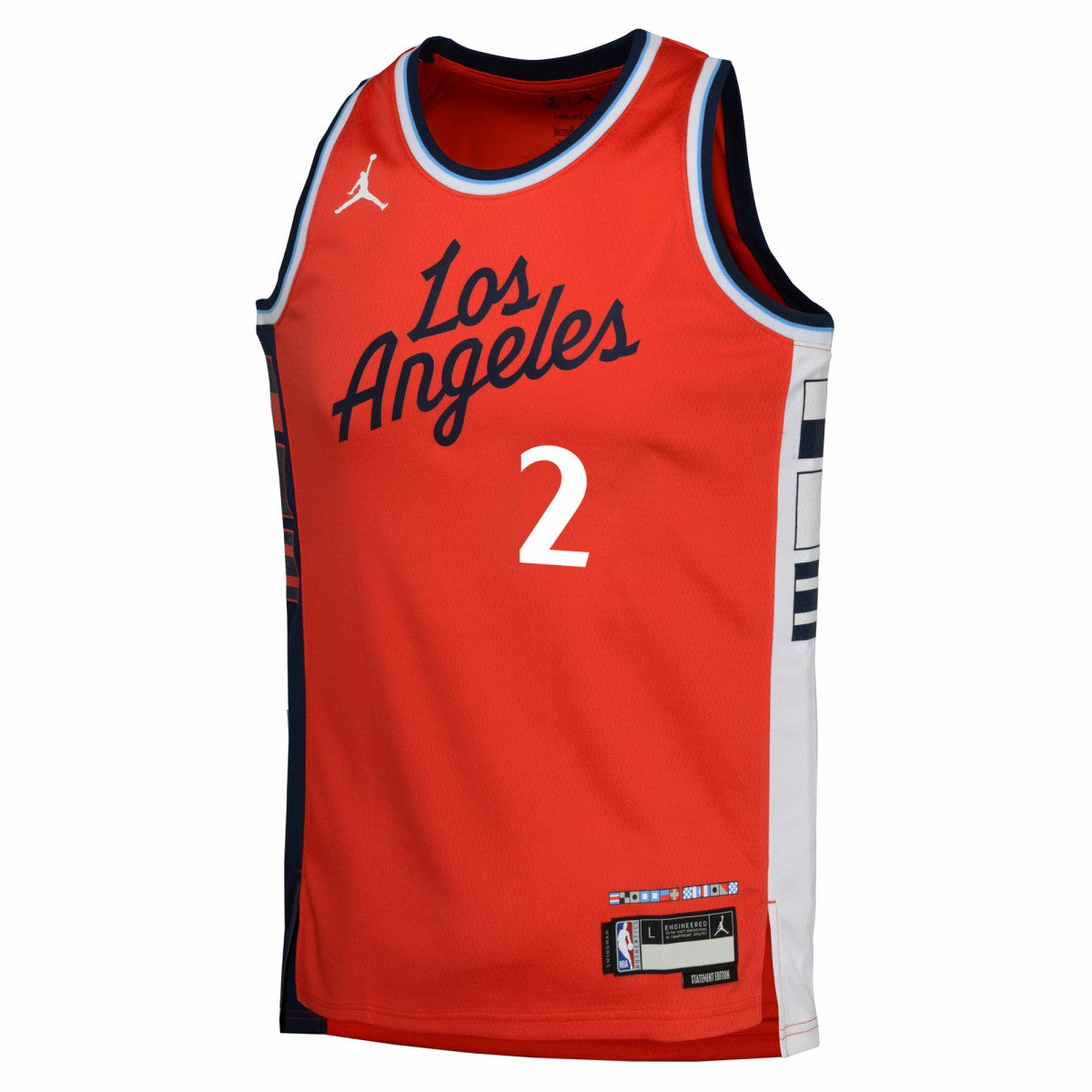 Kawhi Leonard LA Clippers Jordan Brand Youth Swingman Jersey Statement Edition Red