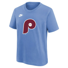 Philadelphia Phillies Nike Youth Cooperstown Collection Team Logo T-Shirt for sale