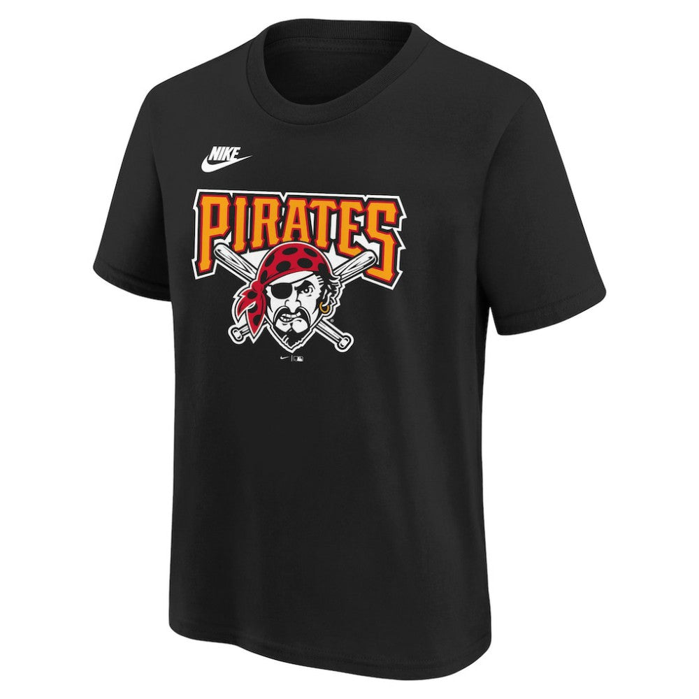Pittsburgh Pirates Nike Youth Cooperstown Collection Team Logo T-Shirt Discount