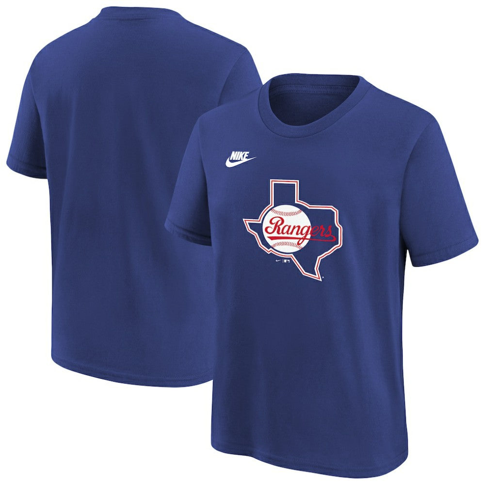 Texas Rangers Nike Youth Cooperstown Collection Team Logo T-Shirt Outlet