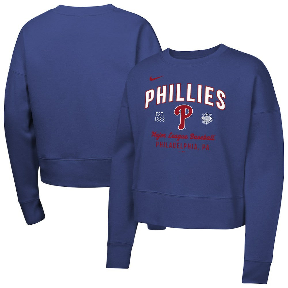 Philadelphia Phillies Nike Girls Youth Fleece Sweatshirt for sale