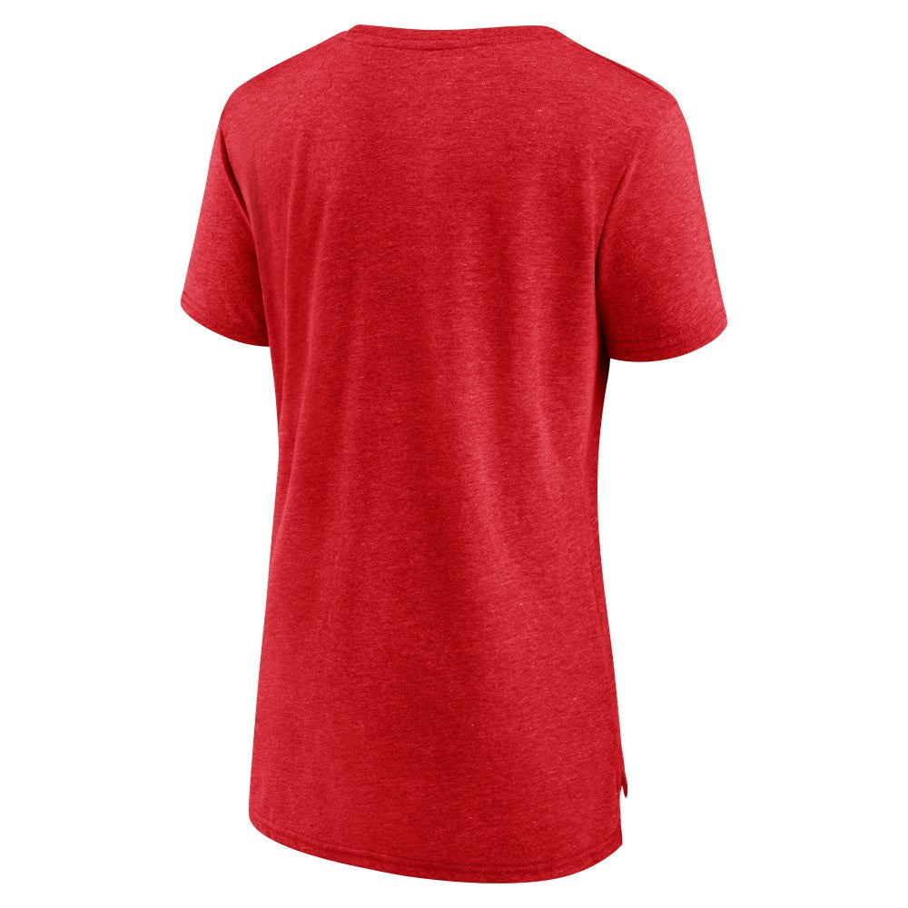 Cincinnati Reds Women's Arch Tri-Blend T-Shirt Sale