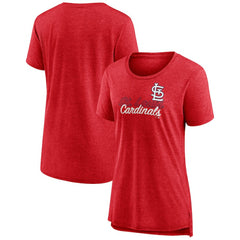 St. Louis Cardinals Women's Practice Time Tri-Blend T-Shirt Near Me