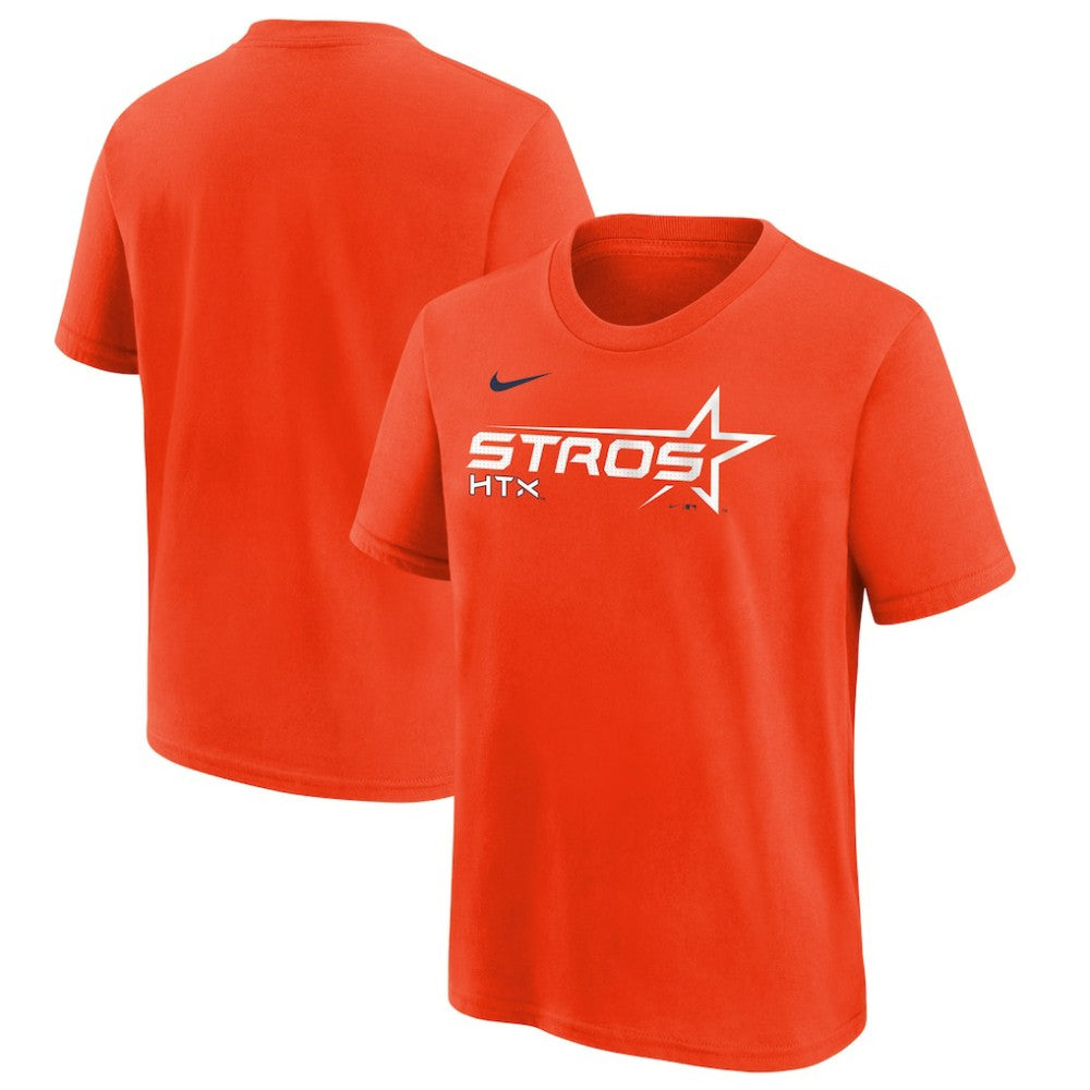 Houston Astros Nike Youth 2025 City Connect Wordmark T-Shirt Outlet