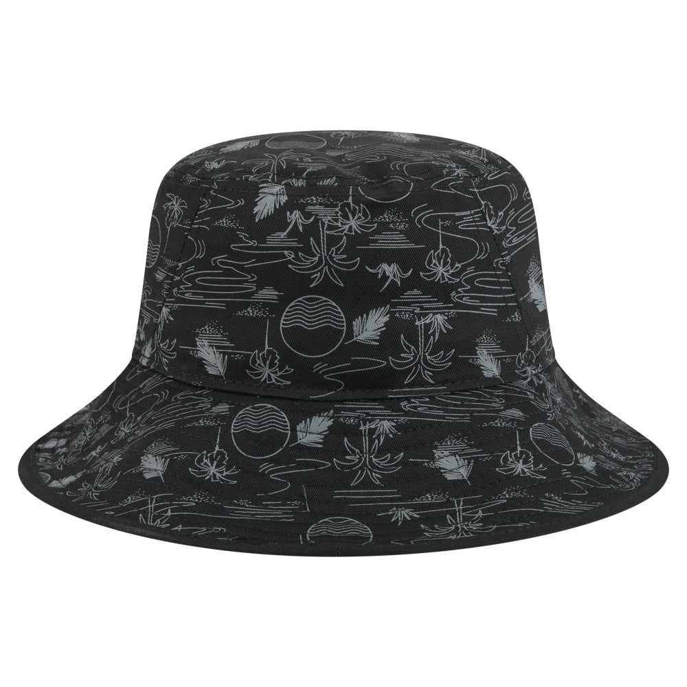 Miami Marlins New Era 2025 Spring Training All Over Print Bucket Hat Sale