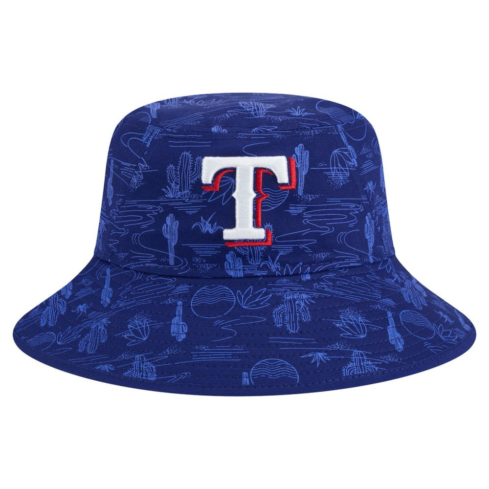 Texas Rangers New Era 2025 Spring Training All Over Print Bucket Hat Online