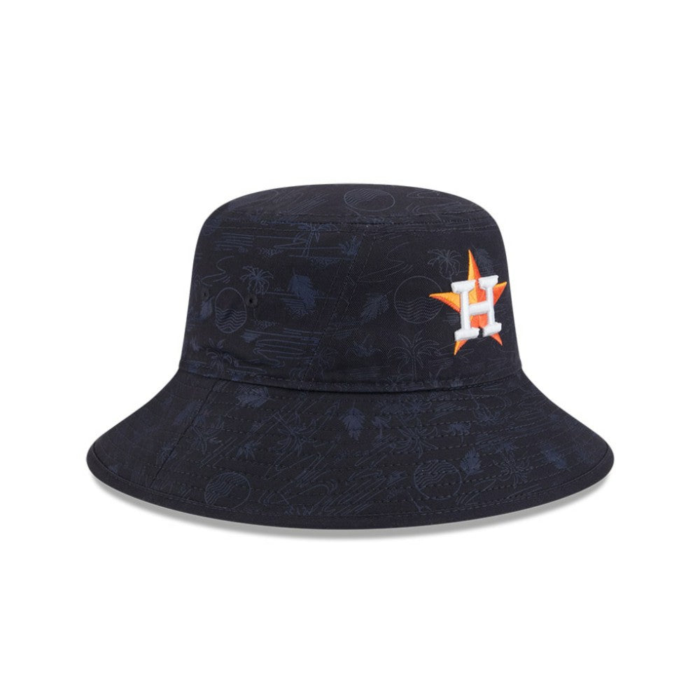 Houston Astros New Era Youth 2025 Spring Training All Over Print Bucket Hat Near Me