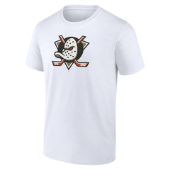 Anaheim Ducks Primary Logo T-Shirt - White | NHL on sale