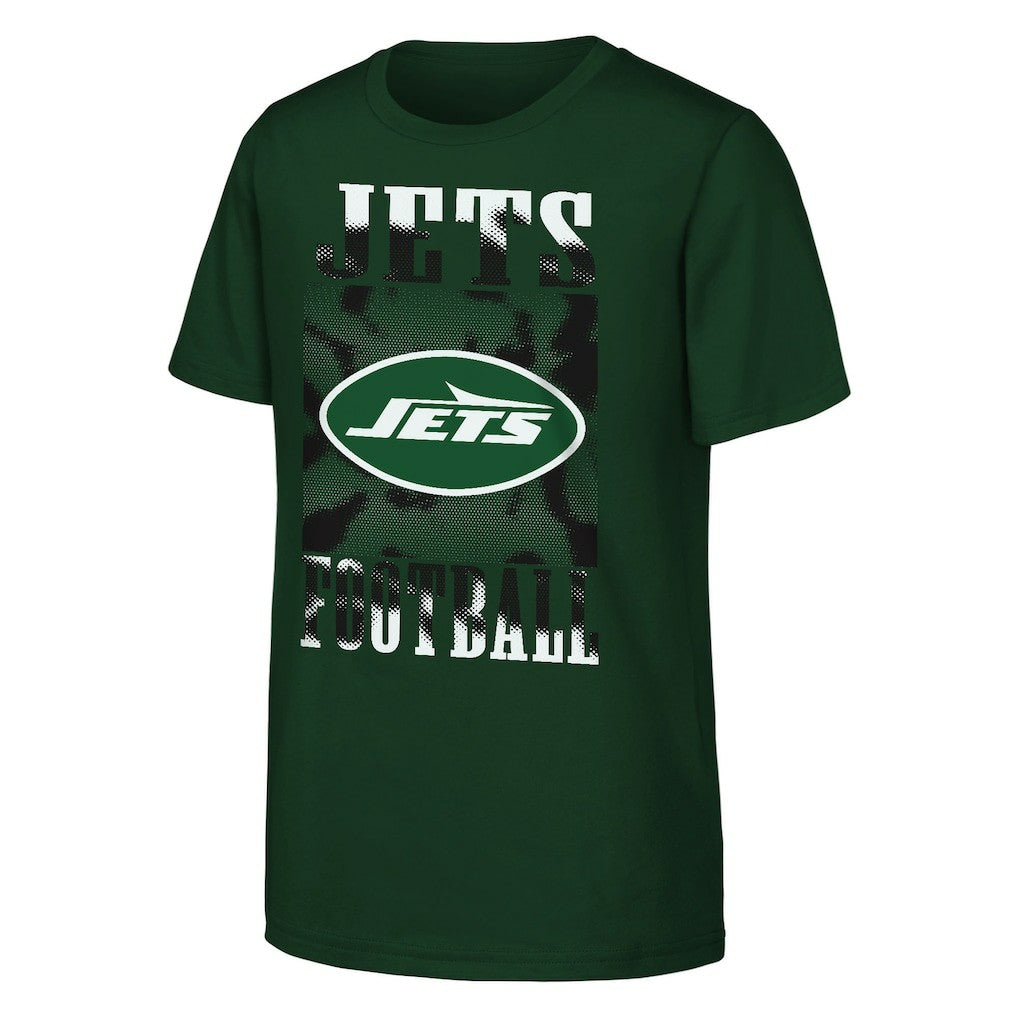 New York Jets Youth Garage Hero T-Shirt - Green - NFL