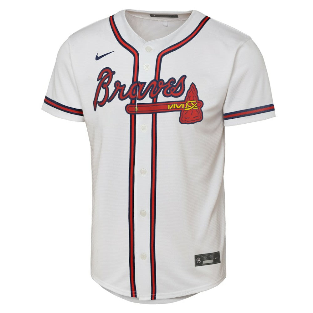 Ozzie Albies Atlanta Braves Nike Youth Home Replica Player Jersey for sale
