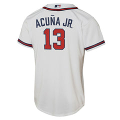 Ronald Acuna Jr. Atlanta Braves Nike Youth Home Replica Player Jersey Near Me