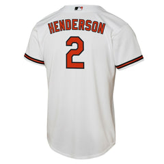 Gunnar Henderson Baltimore Orioles Nike Youth Home Replica Player Jersey for sale