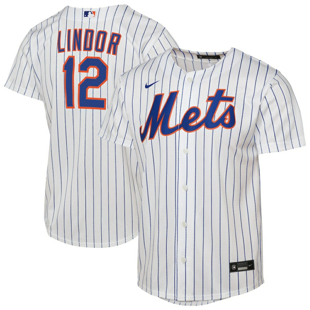 Francisco Lindor New York Mets Nike Youth Home Replica Player Jersey Outlet