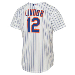Francisco Lindor New York Mets Nike Youth Home Replica Player Jersey Outlet