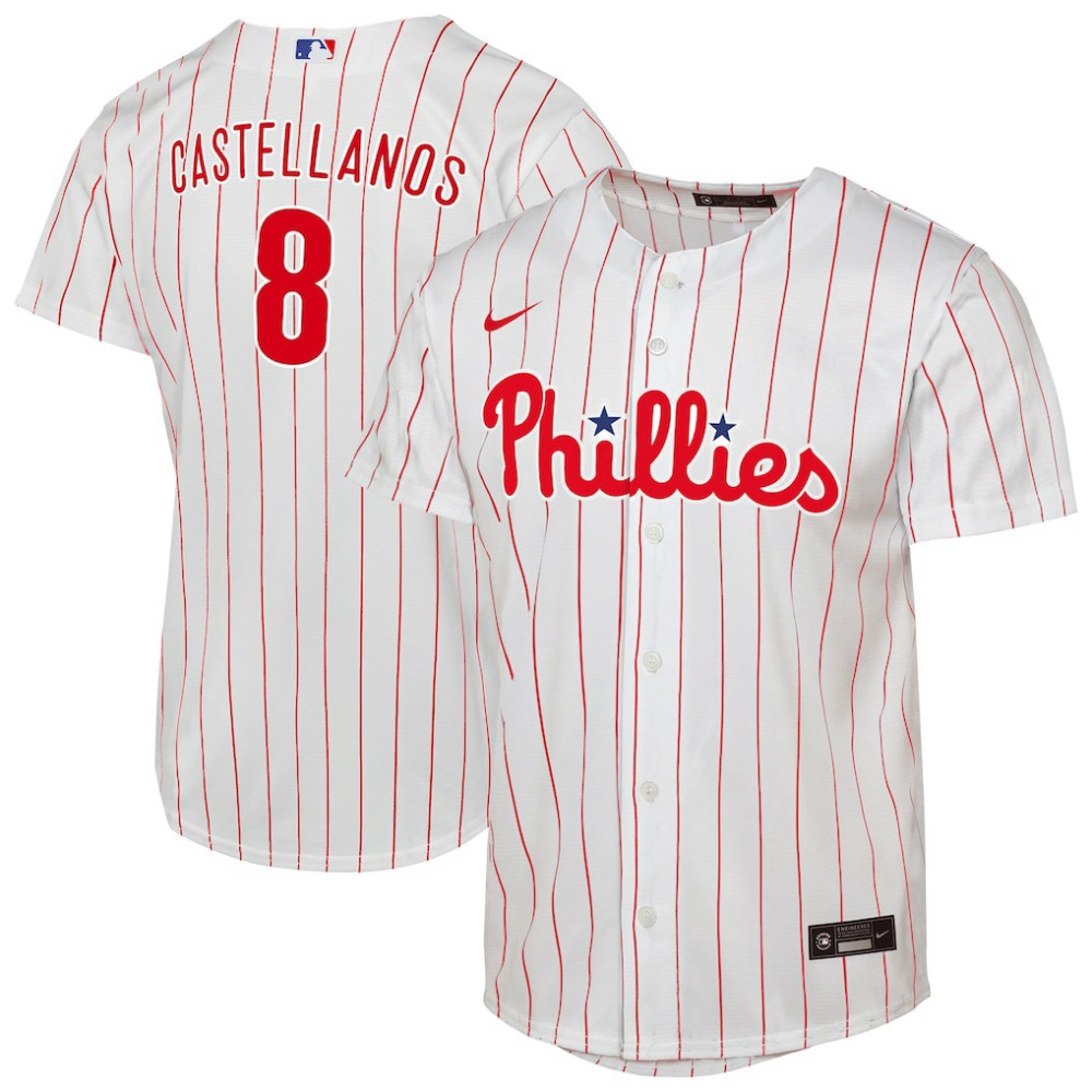 Nick Castellanos Philadelphia Phillies Nike Youth Home Replica Player Jersey for sale