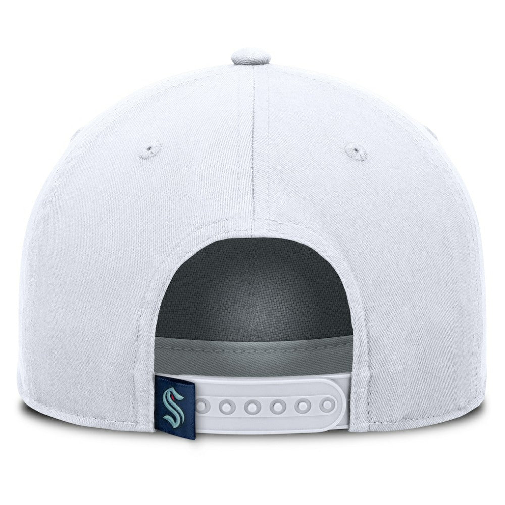 Seattle Kraken Fanatics Rope A-Frame Adjustable Hat - White | Fanatics discount