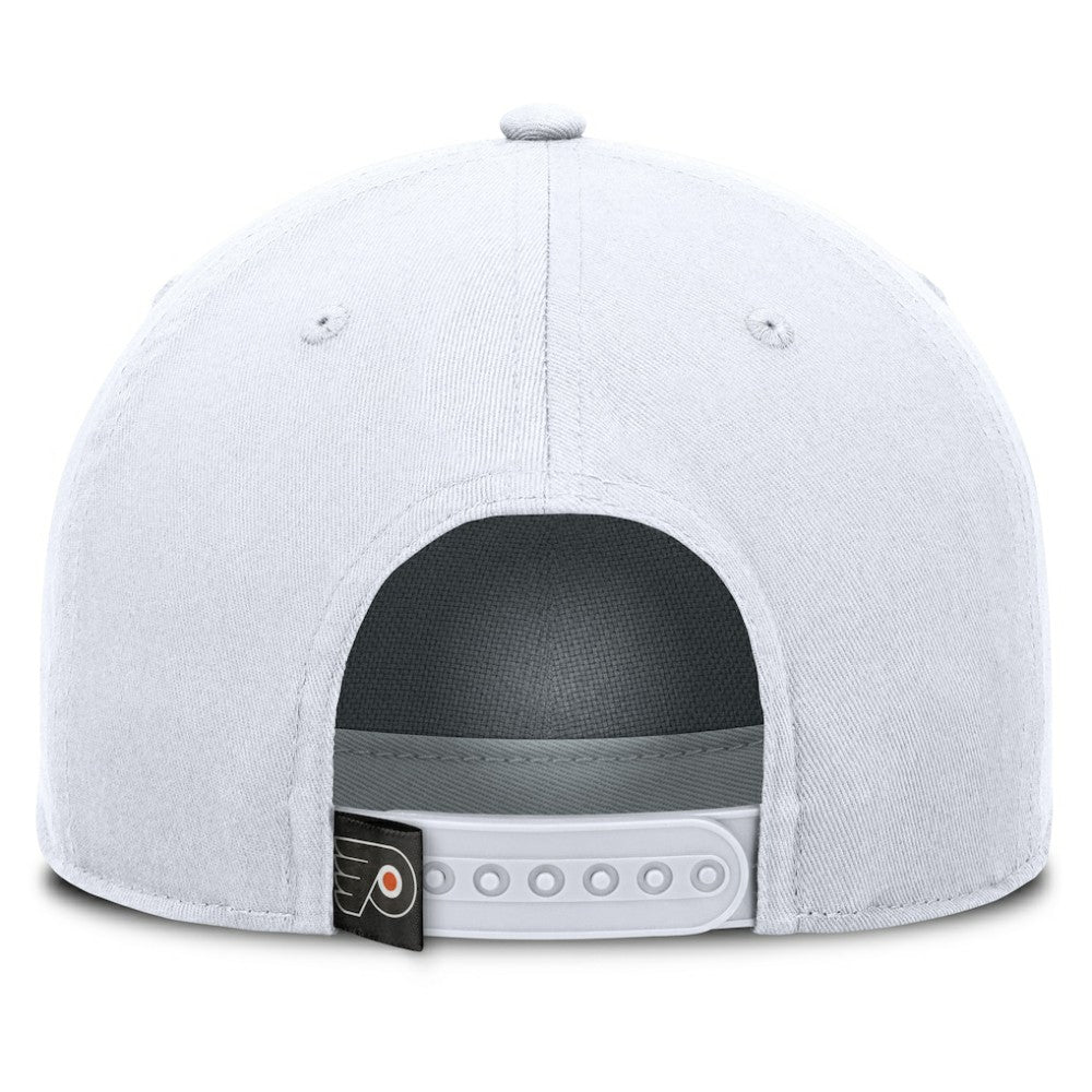Philadelphia Flyers Fanatics Rope A-Frame Adjustable Hat - White | Fanatics Lifestyle
