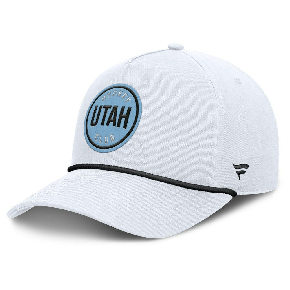 Utah Hockey Club Fanatics Rope A-Frame Adjustable Hat - White | Fanatics sale