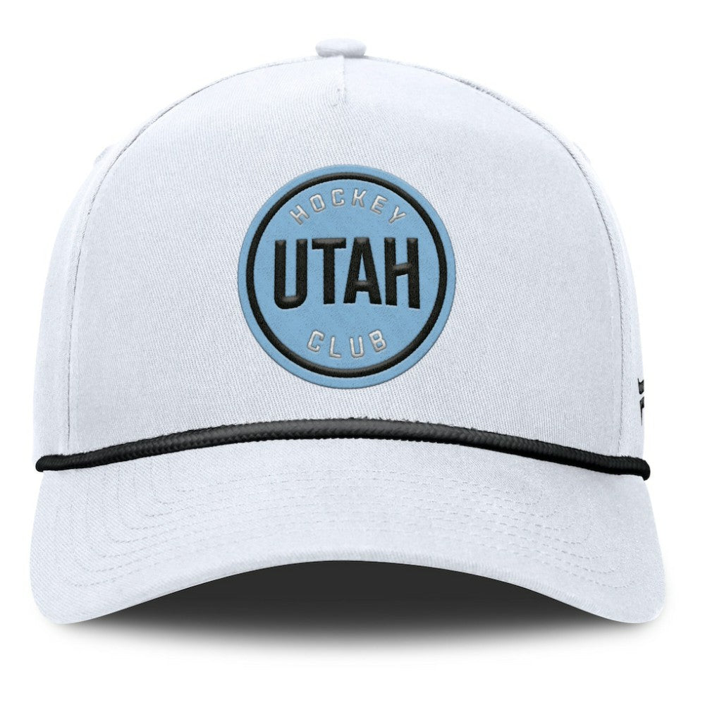 Utah Hockey Club Fanatics Rope A-Frame Adjustable Hat - White | Fanatics sale