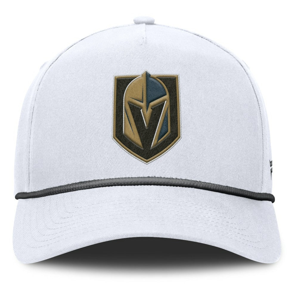 Vegas Golden Knights Fanatics Rope A-Frame Adjustable Hat - White | Fanatics sale