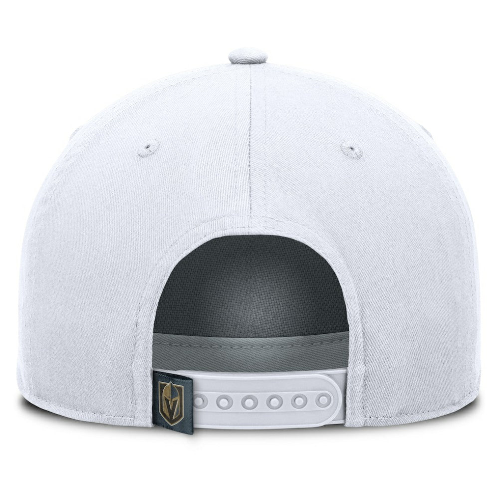 Vegas Golden Knights Fanatics Rope A-Frame Adjustable Hat - White | Fanatics sale