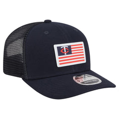 Minnesota Twins New Era Flag 9SEVENTY Stretch-Snap Hat Discount