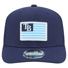 Tampa Bay Rays New Era Flag 9SEVENTY Stretch-Snap Hat Outlet