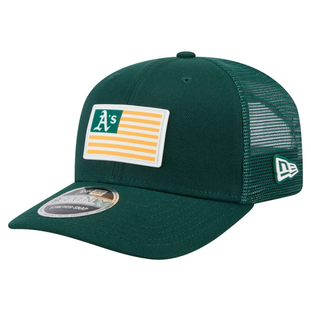 Athletics New Era Flag 9SEVENTY Stretch-Snap Hat Near Me