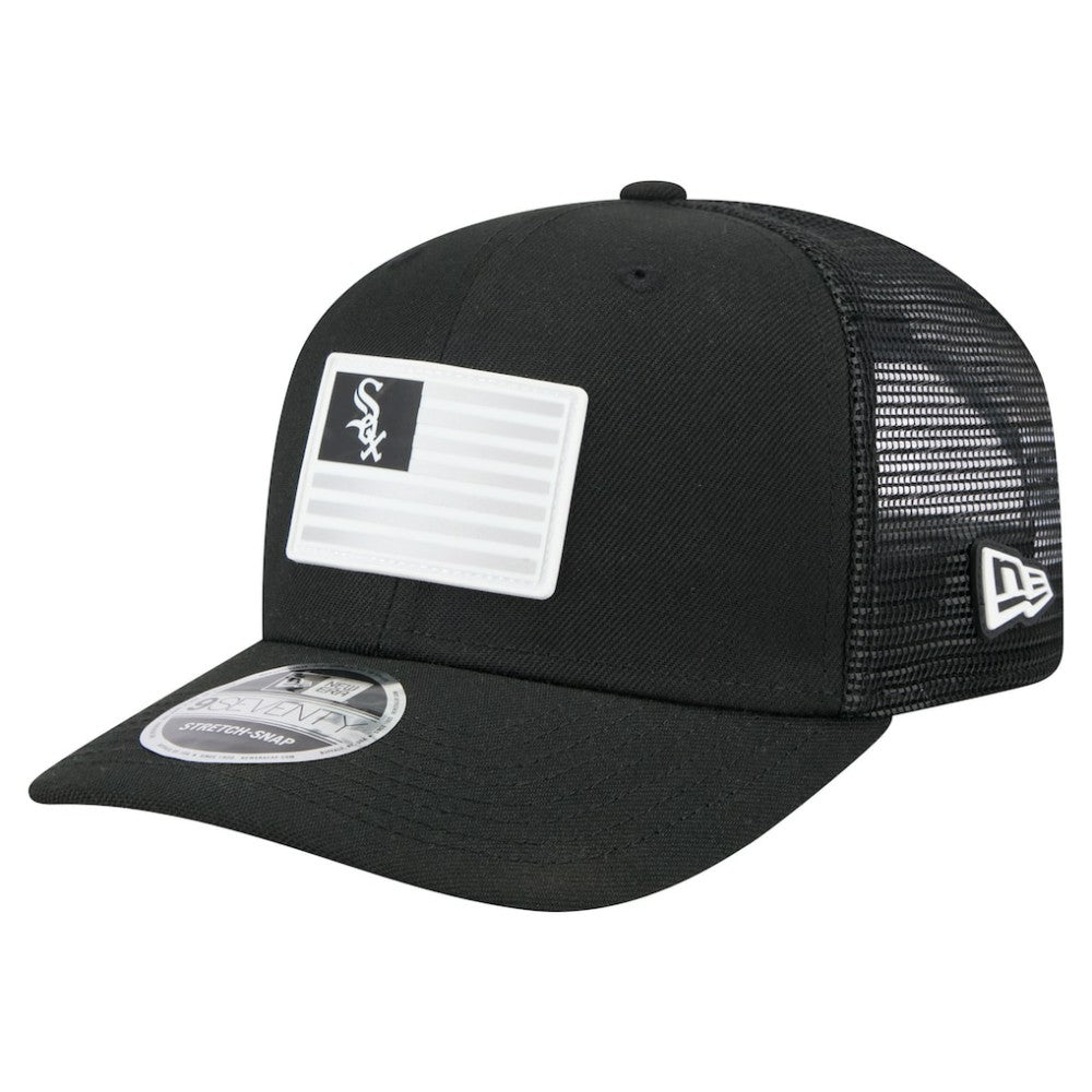 Chicago White Sox New Era Flag 9SEVENTY Stretch-Snap Hat Discount