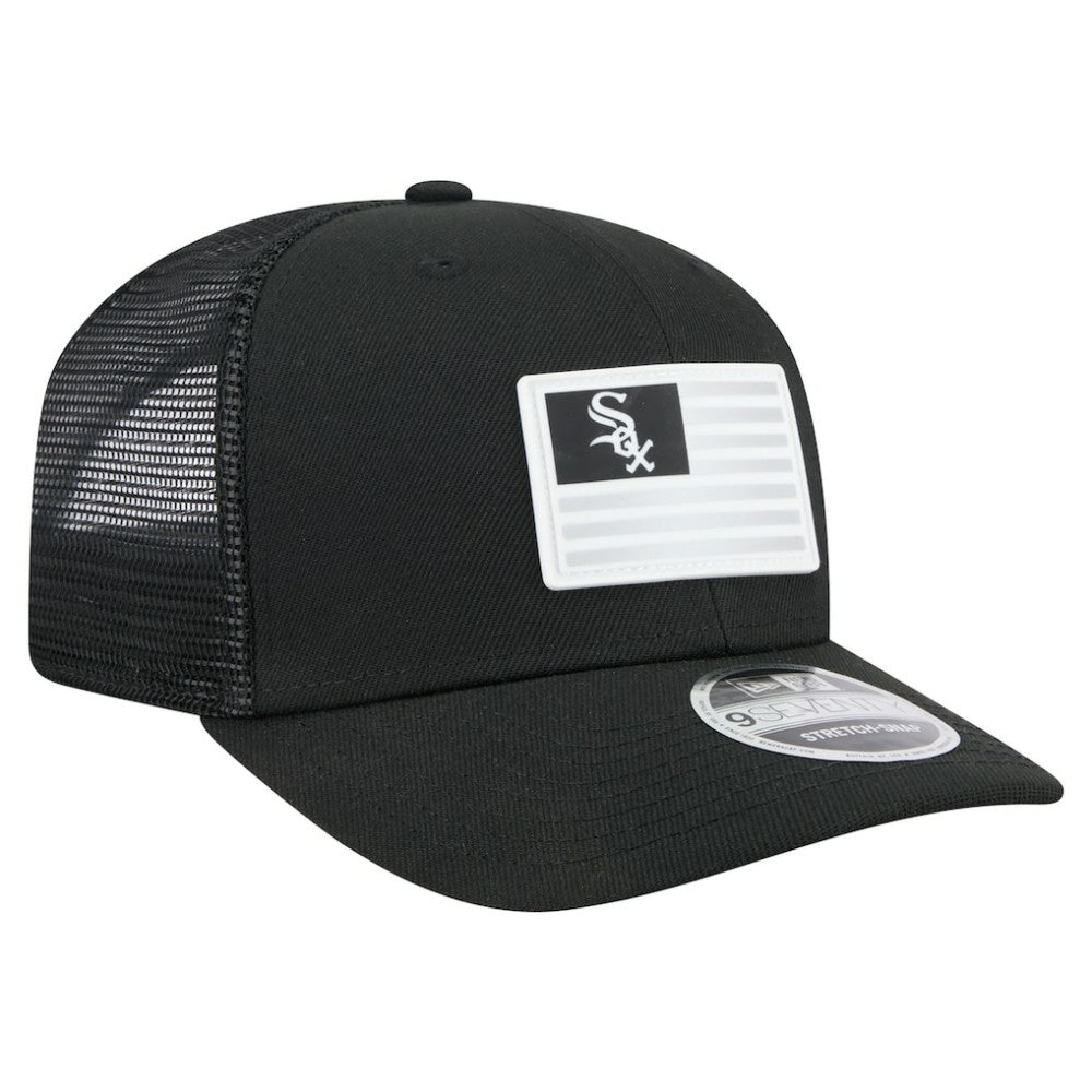 Chicago White Sox New Era Flag 9SEVENTY Stretch-Snap Hat Discount