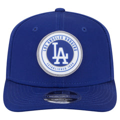 Los Angeles Dodgers New Era Circle Patch 9SEVENTY Stretch-Snap Hat Online
