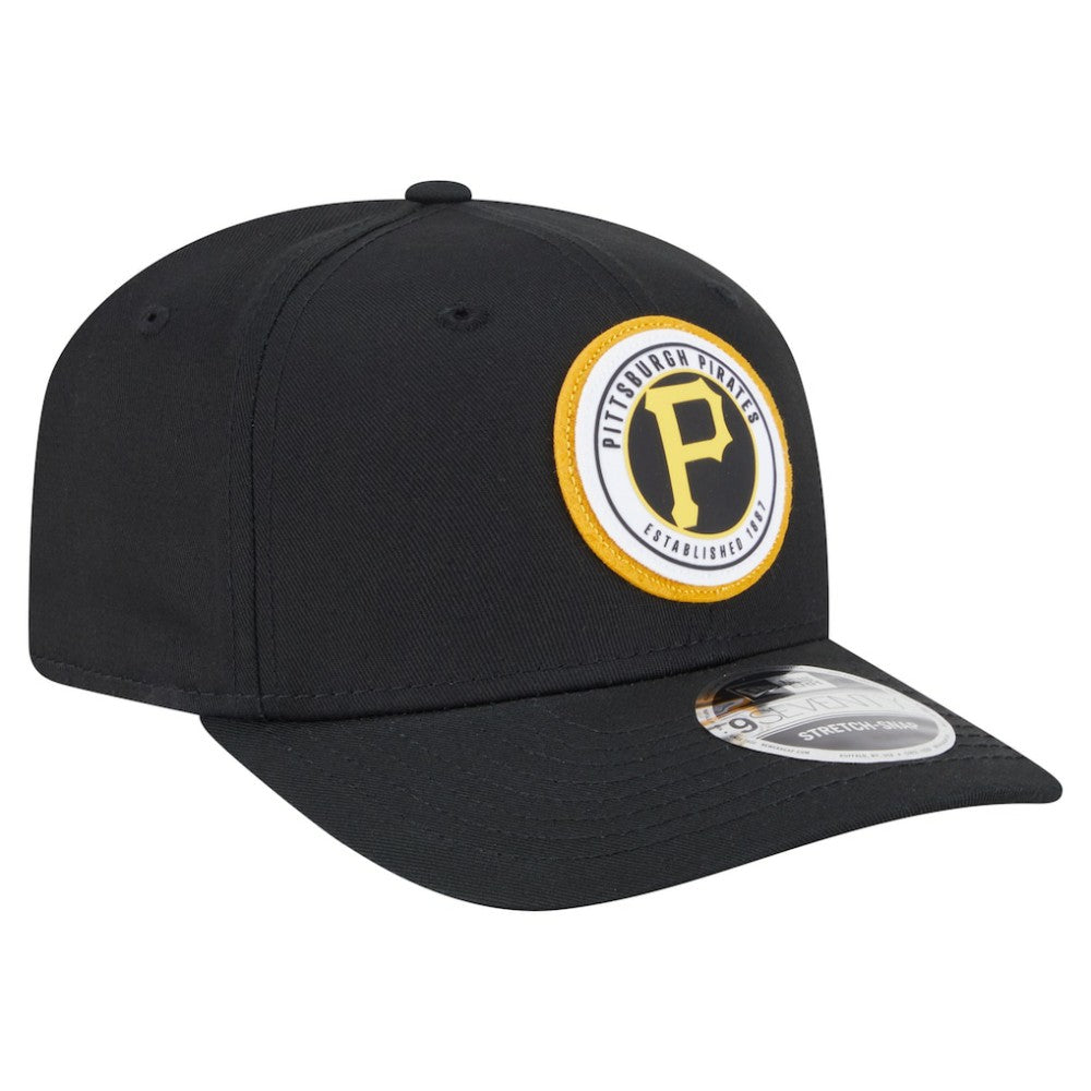 Pittsburgh Pirates New Era Circle Patch 9SEVENTY Stretch-Snap Hat Outlet