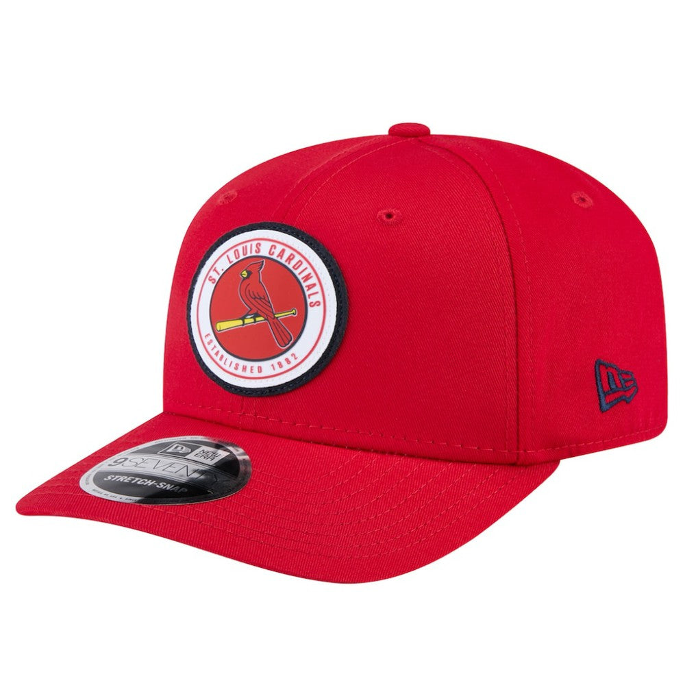 St. Louis Cardinals New Era Circle Patch 9SEVENTY Stretch-Snap Hat Near Me