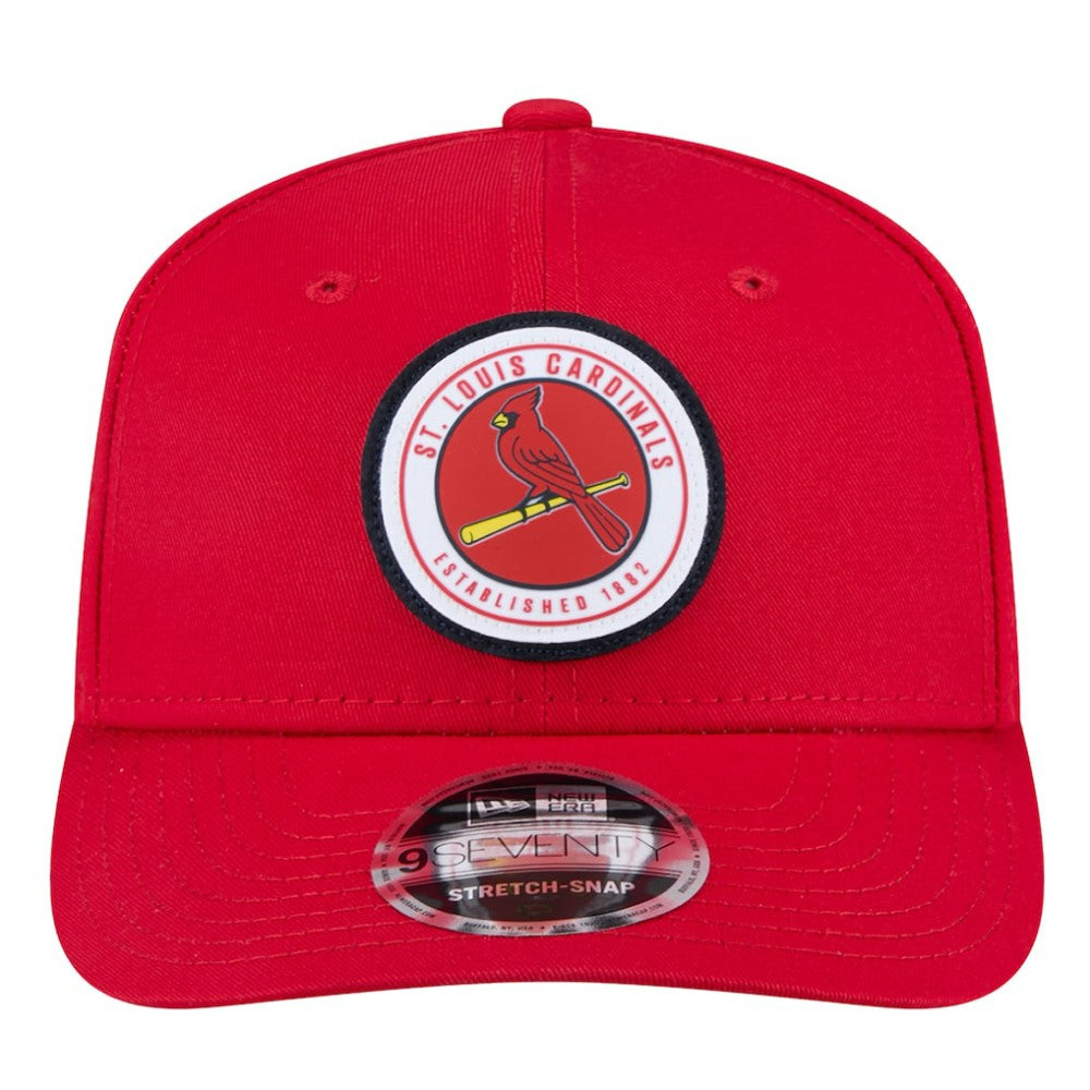St. Louis Cardinals New Era Circle Patch 9SEVENTY Stretch-Snap Hat Near Me