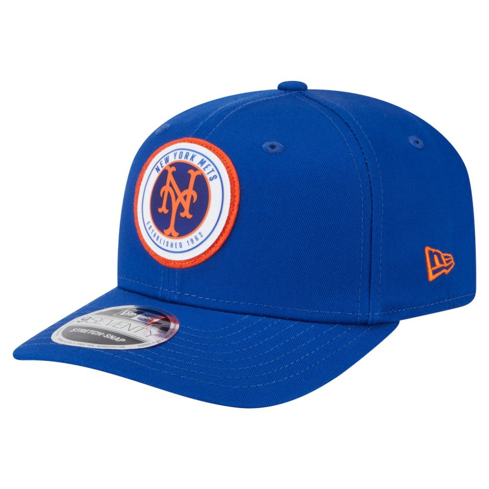 New York Mets New Era Circle Patch 9SEVENTY Stretch-Snap Hat for sale