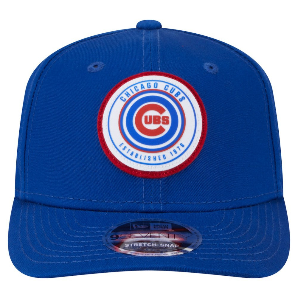 Chicago Cubs New Era Circle Patch 9SEVENTY Stretch-Snap Hat Sale