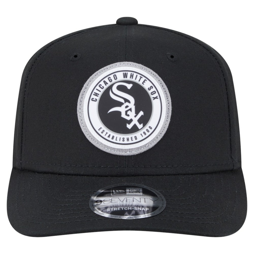 Chicago White Sox New Era Circle Patch 9SEVENTY Stretch-Snap Hat Sale