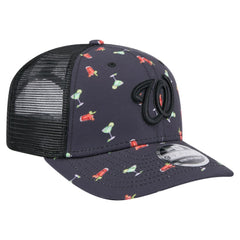 Washington Nationals New Era Adventure Drinks Pattern 9SEVENTY Stretch-Snap Hat Sale