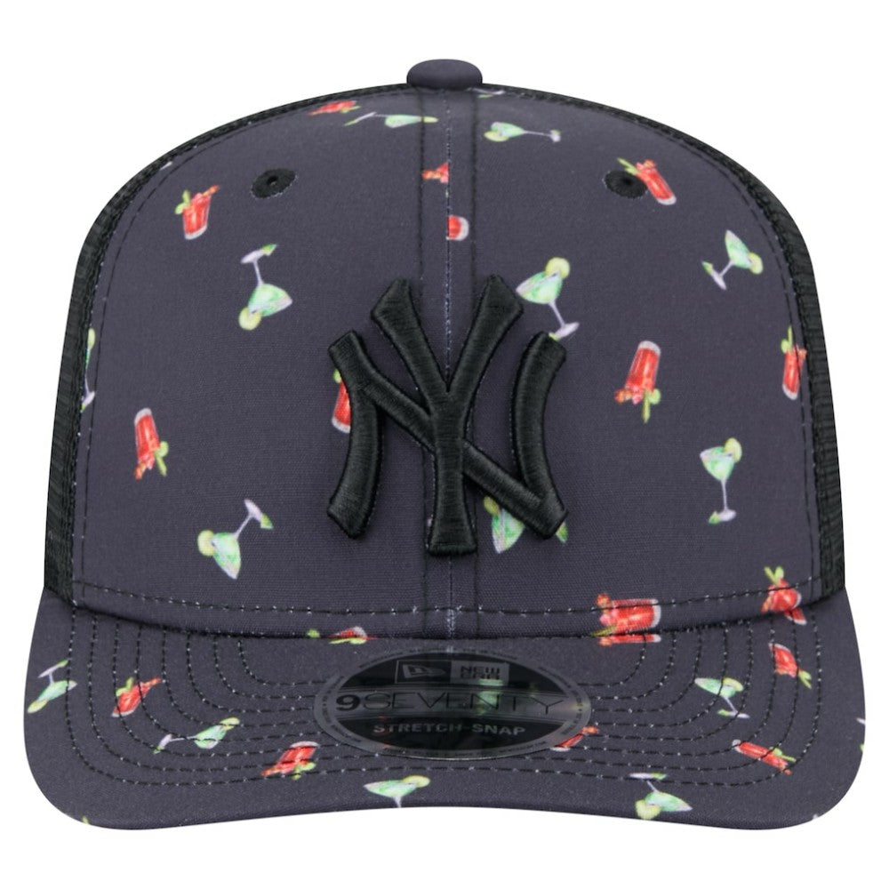 New York Yankees New Era Adventure Drinks Pattern 9SEVENTY Stretch-Snap Hat Sale