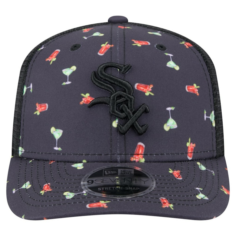Chicago White Sox New Era Adventure Drinks Pattern 9SEVENTY Stretch-Snap Hat Sale