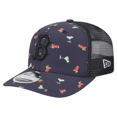 Boston Red Sox New Era Adventure Drinks Pattern 9SEVENTY Stretch-Snap Hat Online
