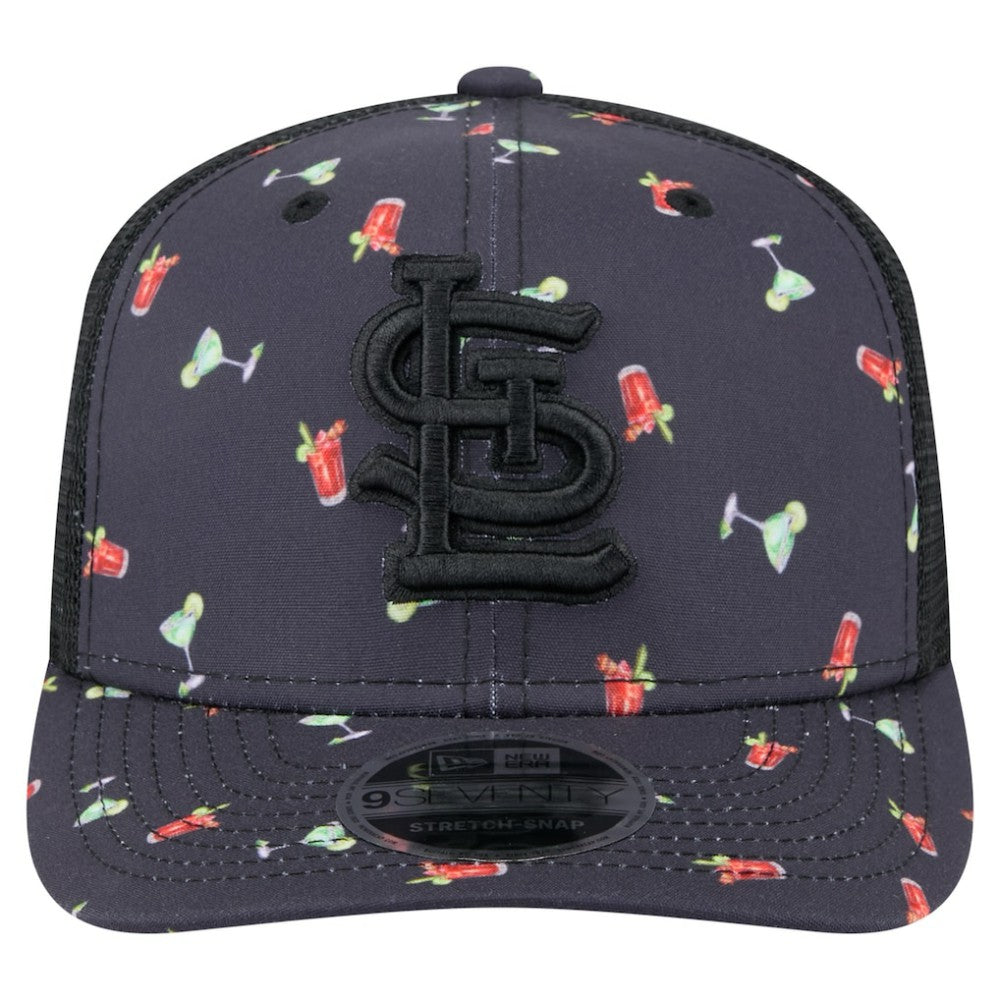 St. Louis Cardinals New Era Adventure Drinks Pattern 9SEVENTY Stretch-Snap Hat Discount