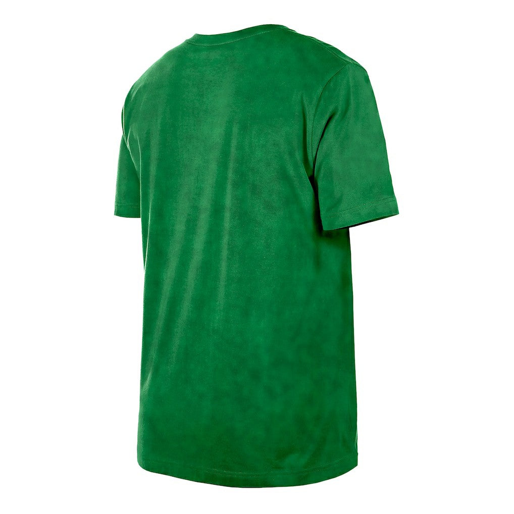 New Era Boston Celtics Throwback Vintage Boxy Mineral Wash T-Shirt Kelly Green