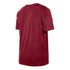 New Era Cleveland Cavaliers Throwback Vintage Boxy Mineral Wash T-Shirt Wine