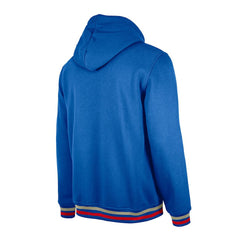 New Era Philadelphia 76ers Throwback Vintage Pullover Hoodie Royal