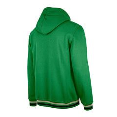 New Era Boston Celtics Throwback Vintage Pullover Hoodie Kelly Green
